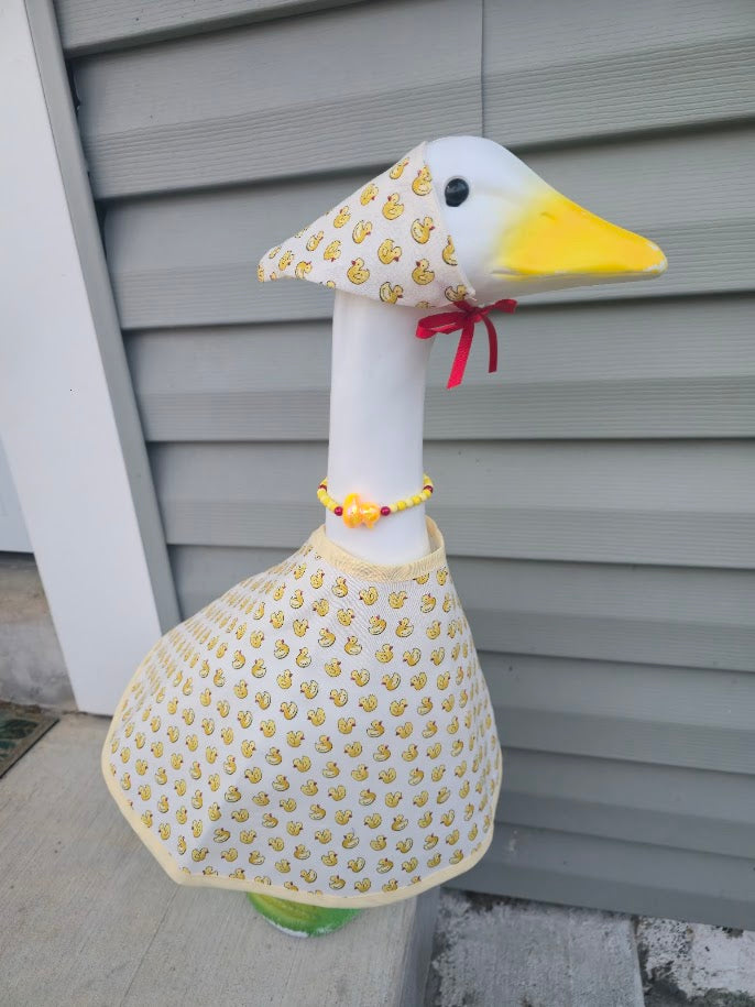 Rubber Duckies Porch Goose Outfit