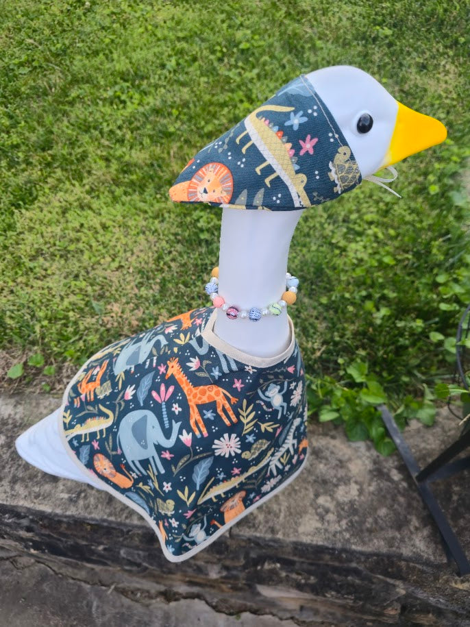 Jungle Animals Porch Goose Outfit