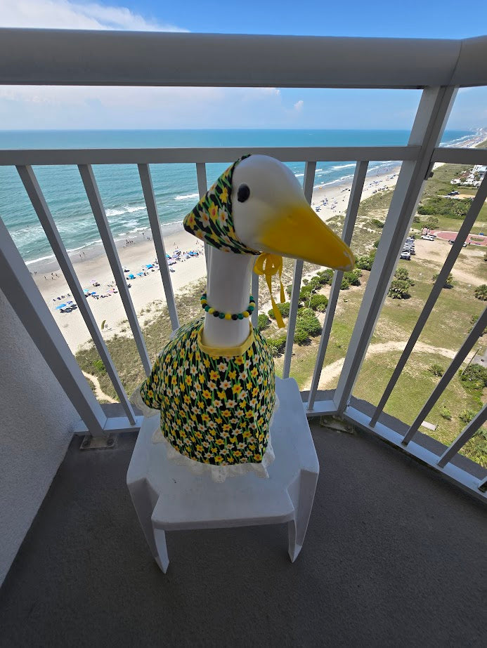 Daffodil Garden Porch Goose Outfit