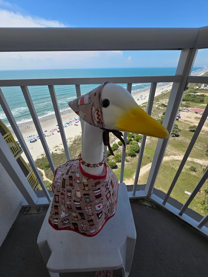 Coffee Lover Porch Goose Outfit