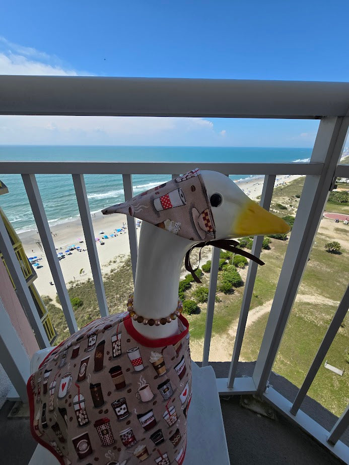 Coffee Lover Porch Goose Outfit
