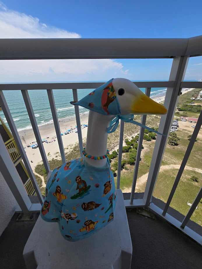 🌊 Sloth‑by‑the‑Sea Goose Outfit