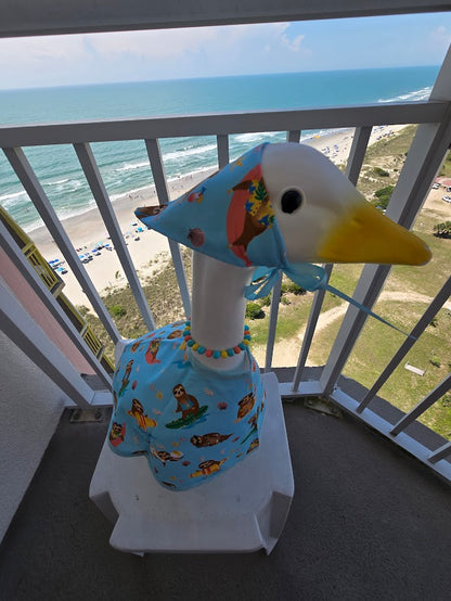 🌊 Sloth‑by‑the‑Sea Goose Outfit