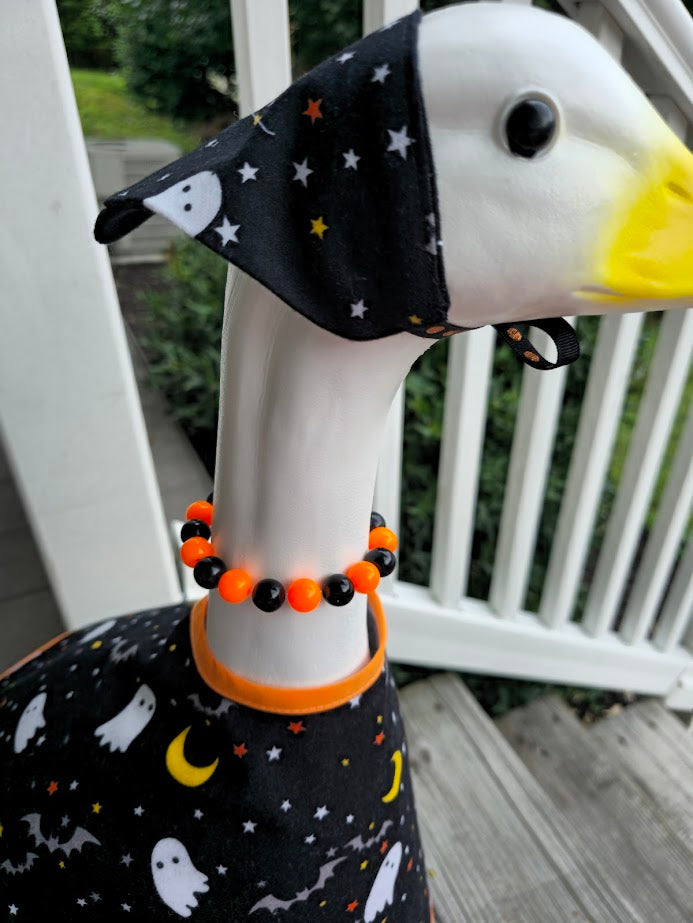 Ghosts and Moons Porch Goose Outfit