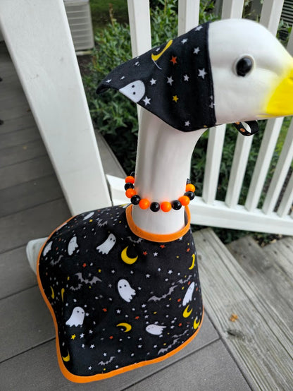 Ghosts and Moons Porch Goose Outfit