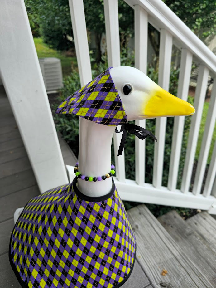 Midnight Masquerade Porch Goose Outfit