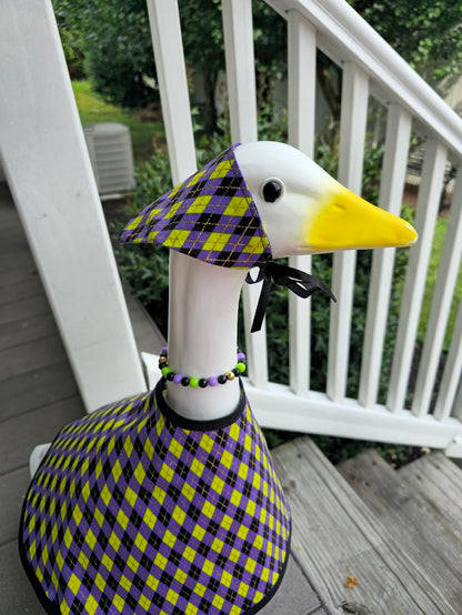 Midnight Masquerade Porch Goose Outfit