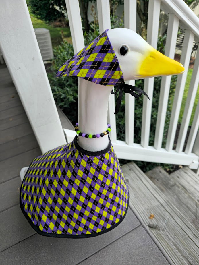 Midnight Masquerade Porch Goose Outfit