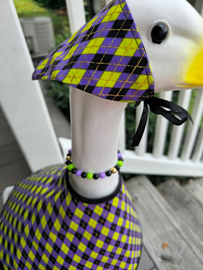 Midnight Masquerade Porch Goose Outfit