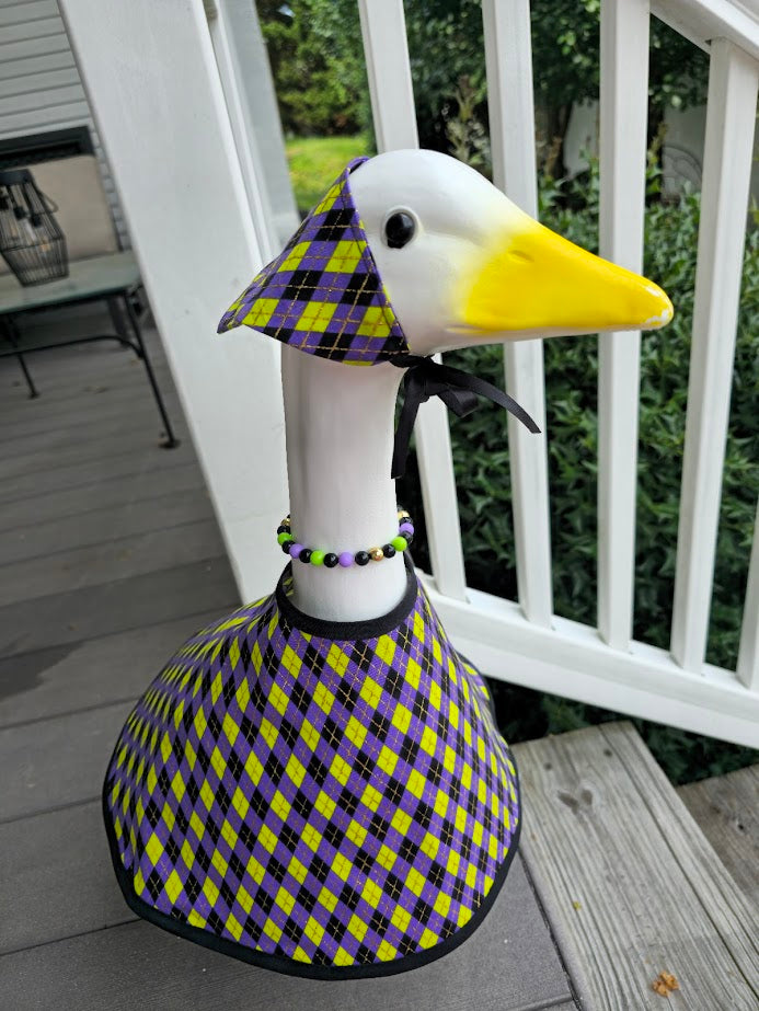 Midnight Masquerade Porch Goose Outfit