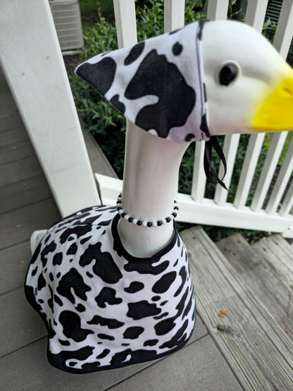 Cow Pasture Print Porch Goose Outfit