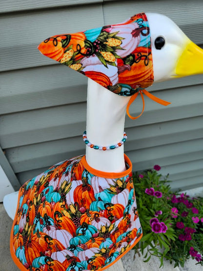 Pumpkin Patch Porch Goose Outfit