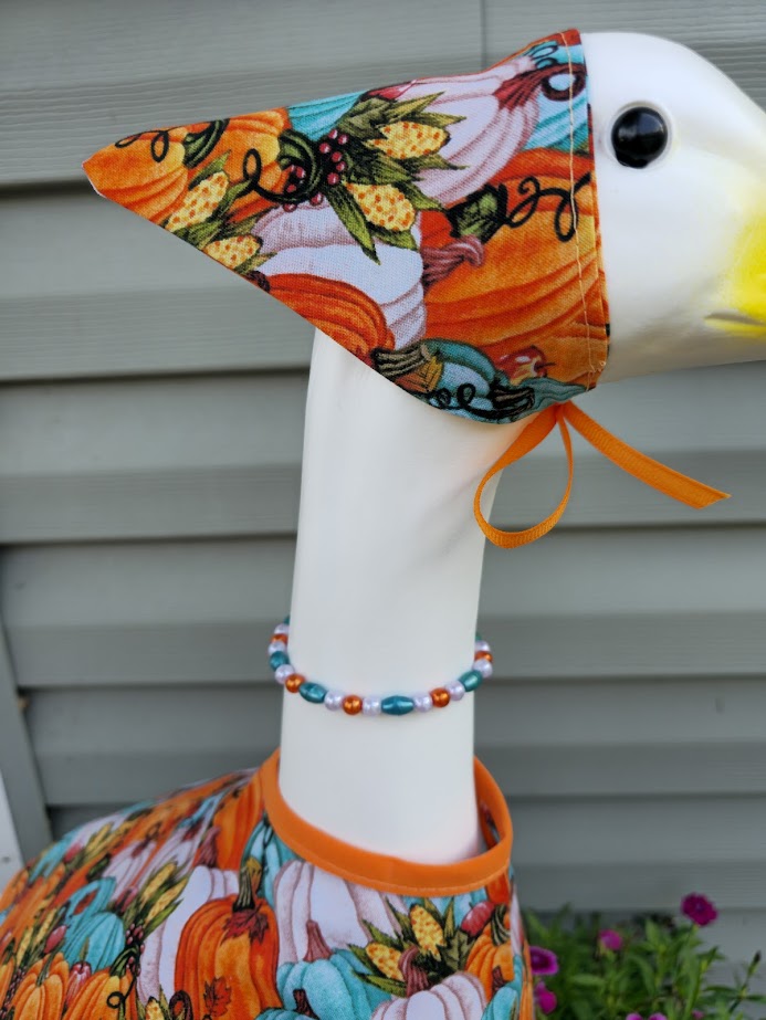 Pumpkin Patch Porch Goose Outfit