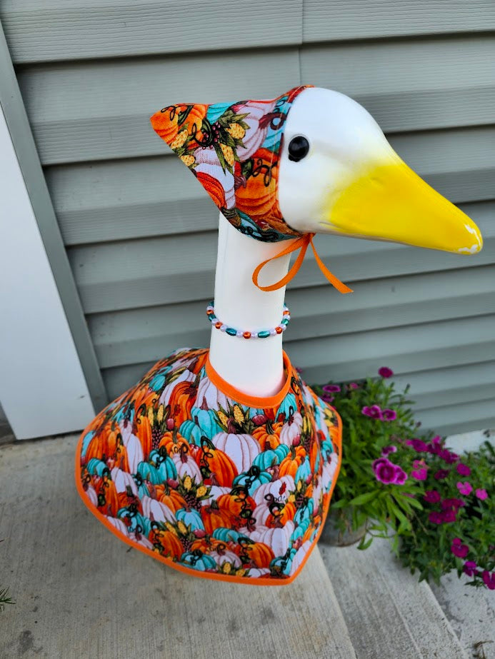 Pumpkin Patch Porch Goose Outfit