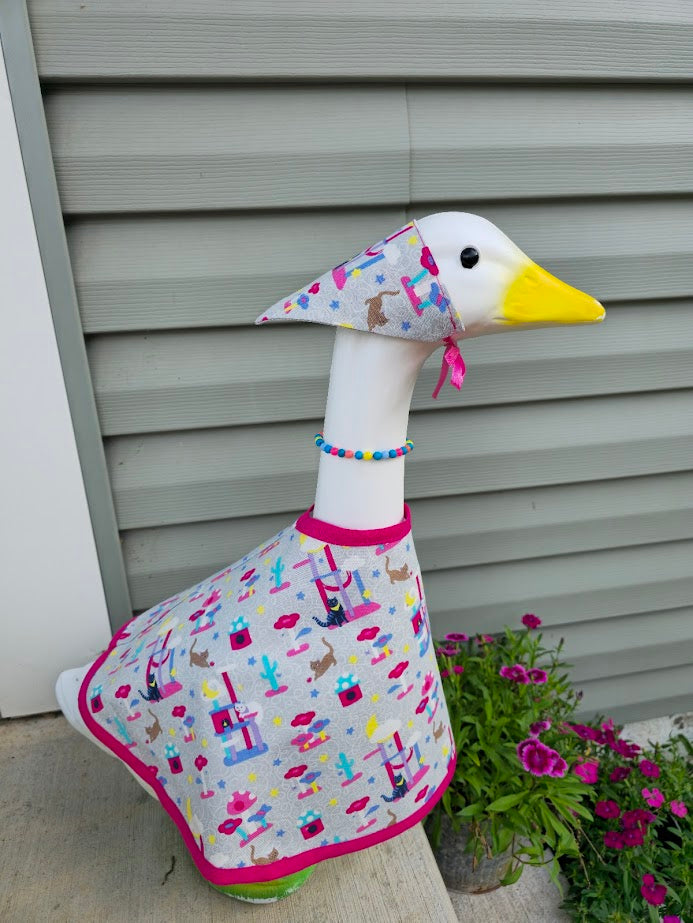 Kitty Cat Playtime Porch Goose Outfit 🐈😻😽