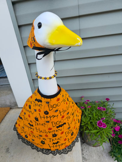 Trick or Treat Halloween Porch Goose Outfit
