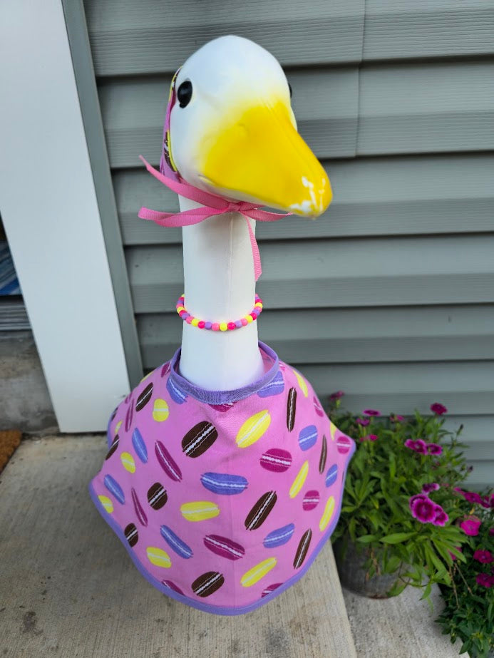 Macaron Porch Goose Outfit