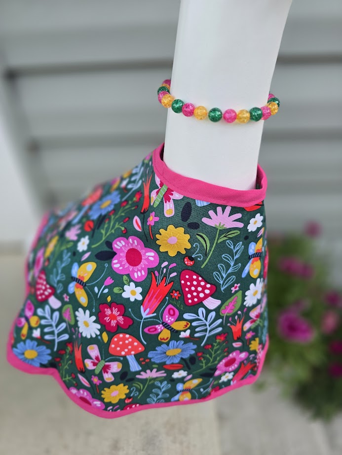 Floral Forest Porch Goose Outfit