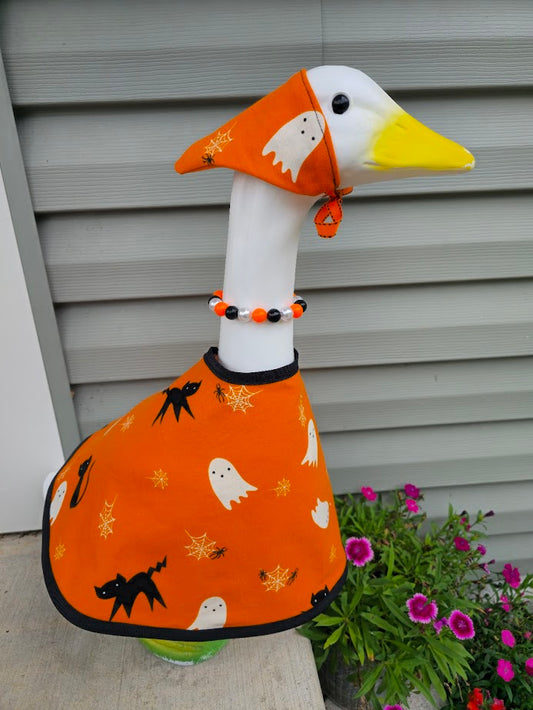 Ghosts and Cats Porch Goose Outfit