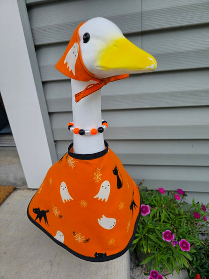 Ghosts and Cats Porch Goose Outfit
