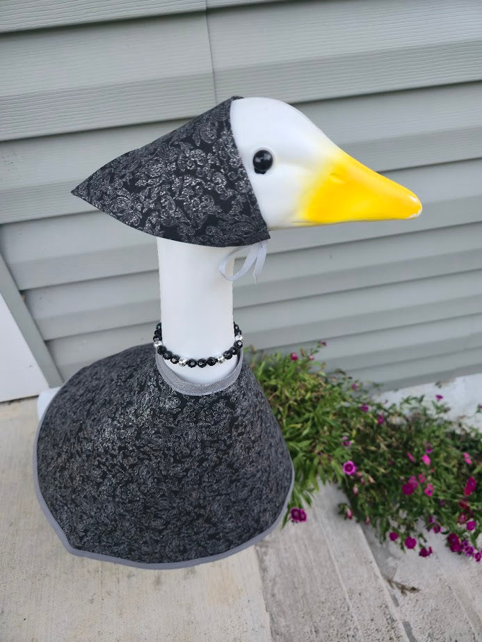 SIlver Specks Porch Goose Outfit