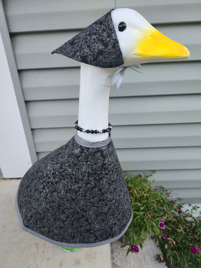 SIlver Specks Porch Goose Outfit
