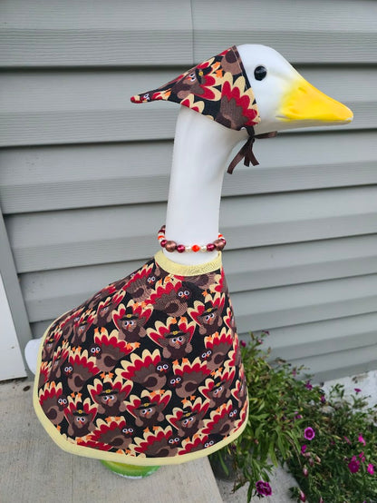Turkey Time Porch Goose Outfit