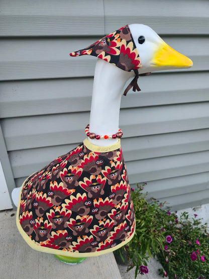 Turkey Time Porch Goose Outfit