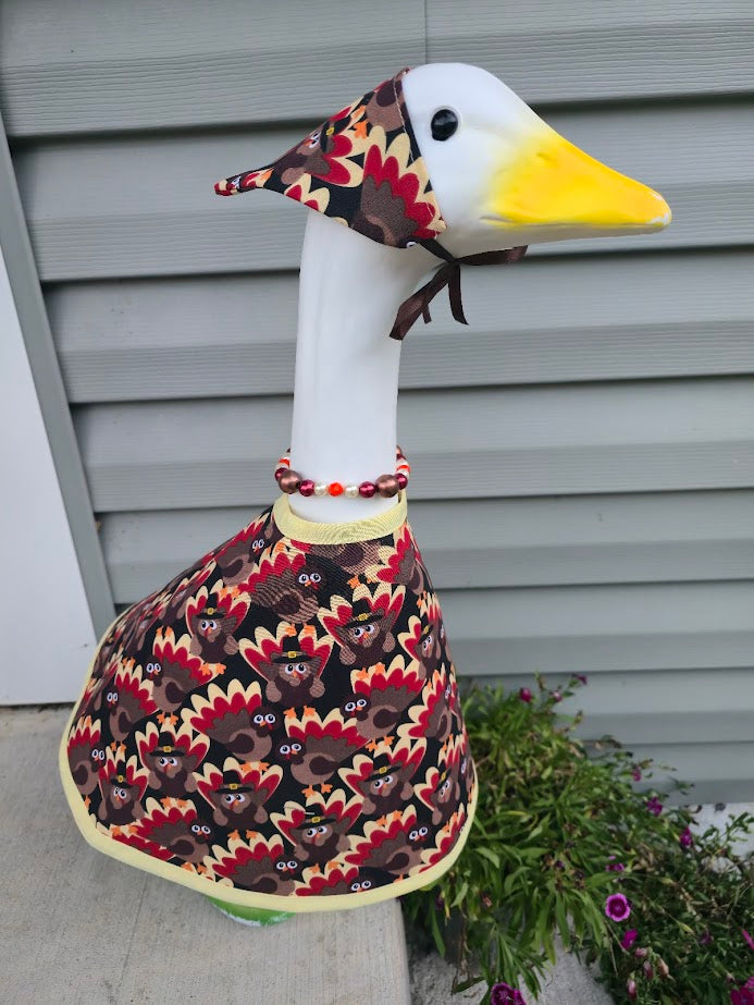 Turkey Time Porch Goose Outfit