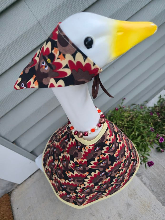 Turkey Time Porch Goose Outfit