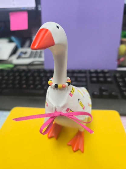 Pencil Parade Desk Goose Outfit