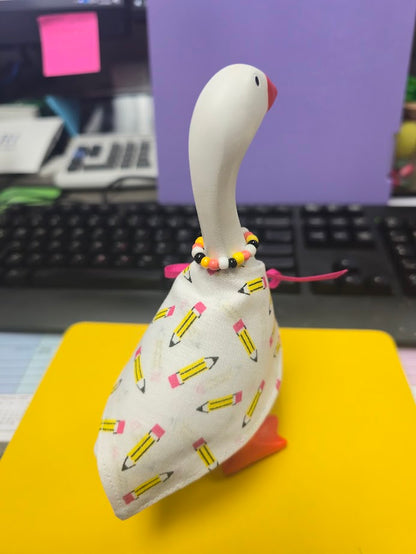 Pencil Parade Desk Goose Outfit