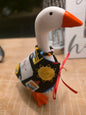 School Bus Buddy Desk Goose Outfit
