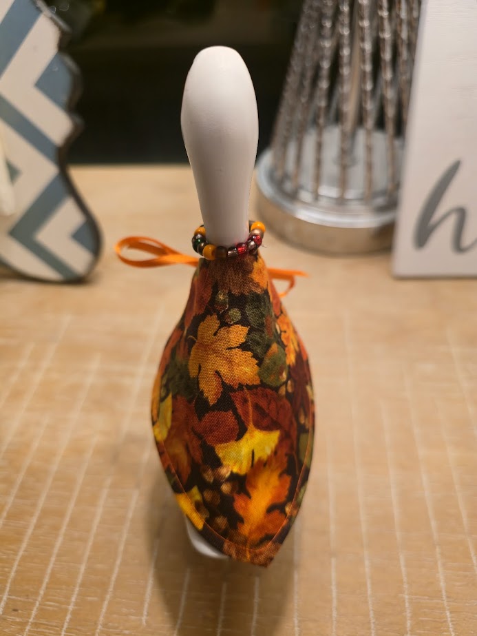 Fall Leaves (Small) Desk Goose Outfit