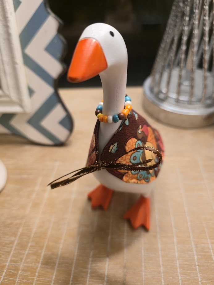 Thanksgiving Turkey Desk Goose Outfit