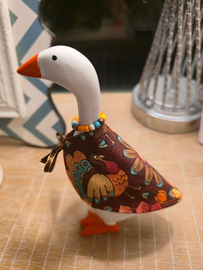 Thanksgiving Turkey Desk Goose Outfit