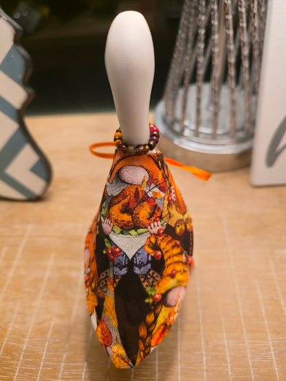 Thanksgiving Gnomes Desk Goose Outfit