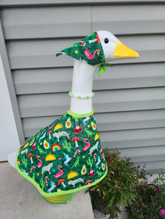 Funky Ornaments Porch Goose Outfit
