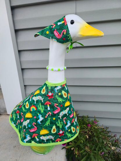 Funky Ornaments Porch Goose Outfit