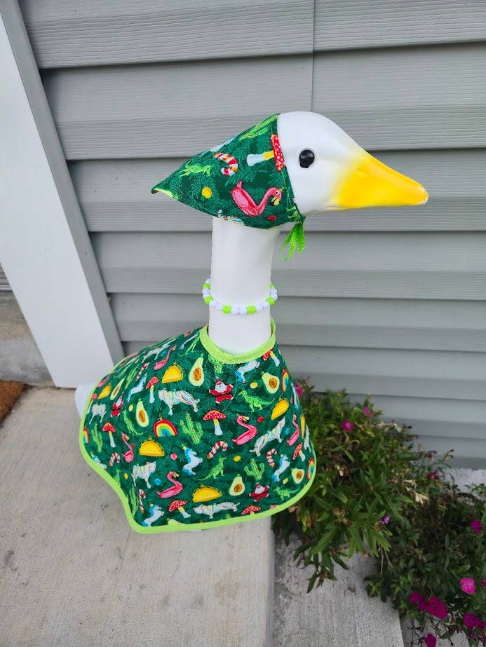 Funky Ornaments Porch Goose Outfit