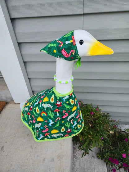 Funky Ornaments Porch Goose Outfit