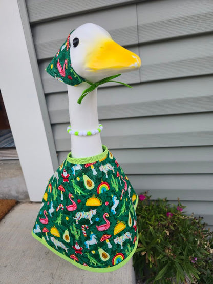 Funky Ornaments Porch Goose Outfit