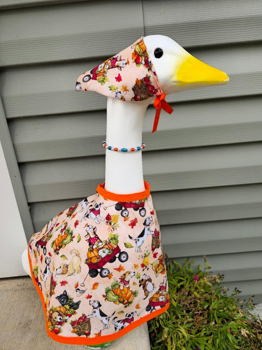 Pumpkin Patch Pets Porch Goose Outfit