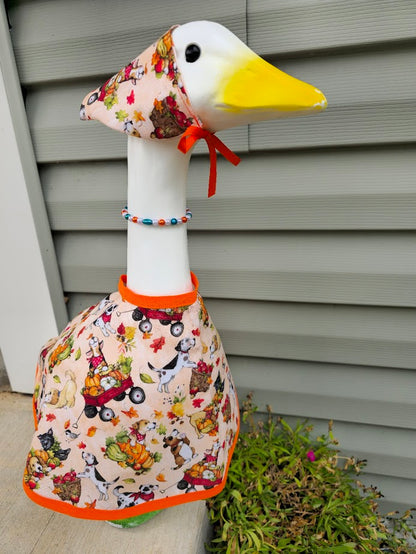Pumpkin Patch Pets Porch Goose Outfit