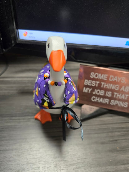 Spooky Sweet Desk Goose Outfit