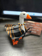 Halloween Plaid Desk Goose Outfit
