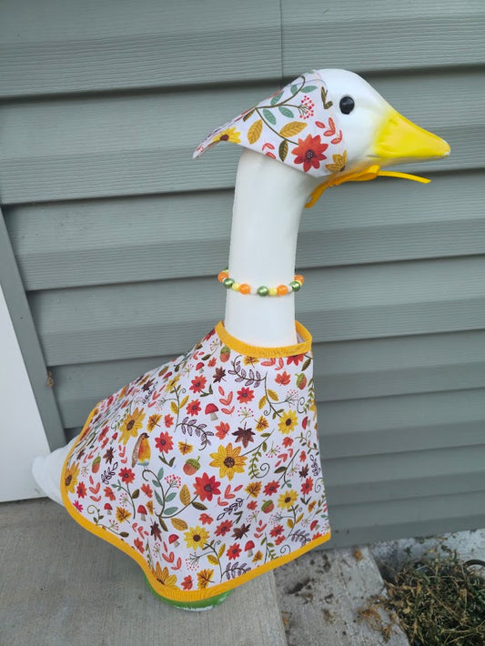 Sunflower Forest Porch Goose Outfit