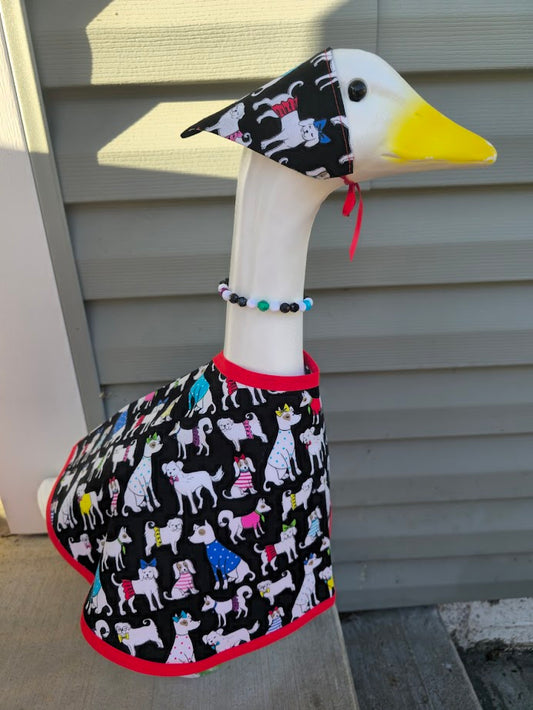 Playful Pups Porch Goose Outfit