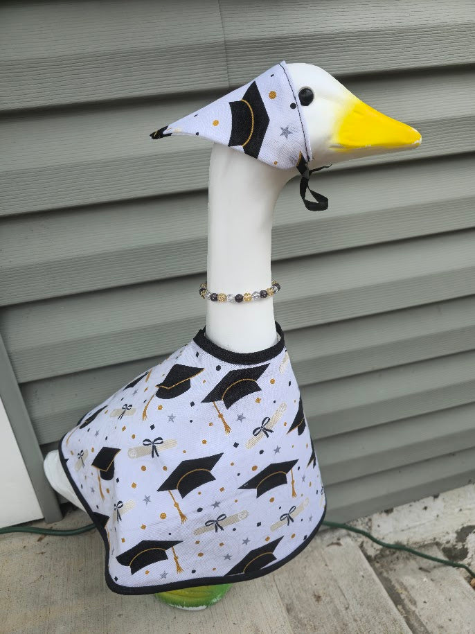 Graduation Porch Goose Outfit