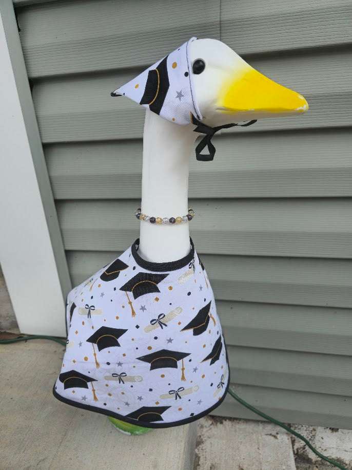 Graduation Porch Goose Outfit